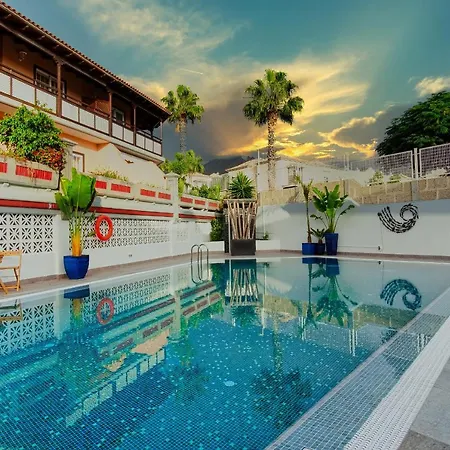 Semesterbostad Gorgeous View Capitana Adeje 4bd/3bth +sauna *